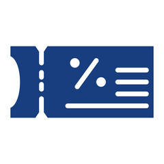 Discount Coupons icon vector image. Can be used for Supermarket.