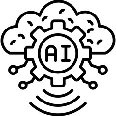 Artificial Intelligence Icon