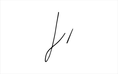 Unique invented signatures for business documents, for business, for designs. Vector illustration.