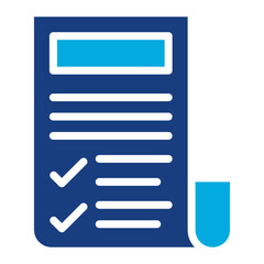 Shopping List icon vector image. Can be used for Supermarket.