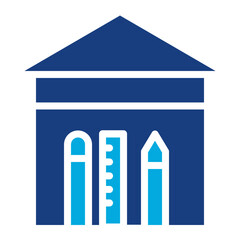 Interior icon vector image. Can be used for Art and Craft Supplies.