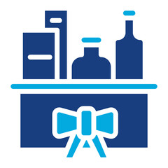 Hamper icon vector image. Can be used for Baby Shower.