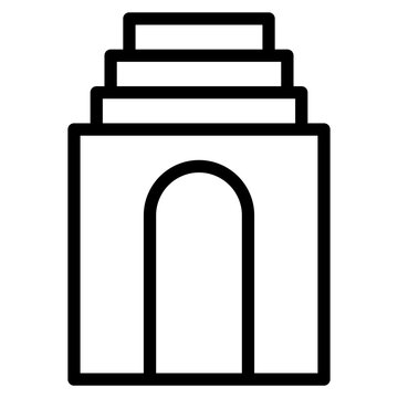 recommend clip art: monument line 