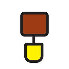 Cooking Equipment Kitchen Spatula Filled Outline Icon