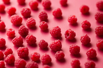 red raspberry background