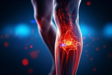 Problem Knee Sport Massage, Painful Leg Joint Problems and Tendon Inflammation