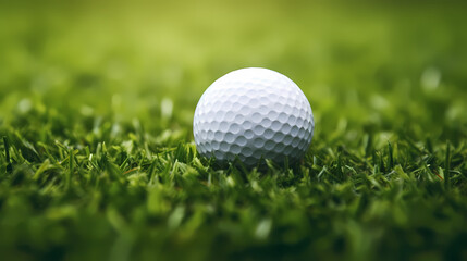 Fototapeta premium Golf, the artistic journey of pursuing the perfect shot