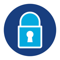 Lock icon vector image. Can be used for Crisis Mangement.