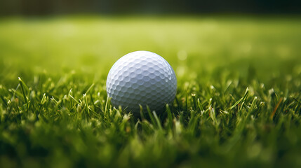 Fototapeta premium Golf, competition and passion of golf