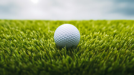 Obraz premium Golf, competition and passion of golf