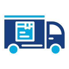 Courier Service icon vector image. Can be used for Coworking Space.