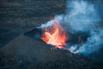 Volcanic Eruption 