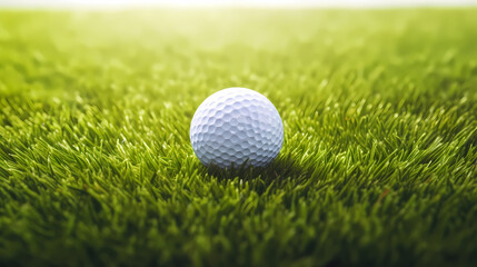 Obraz premium Golf, competition and passion of golf