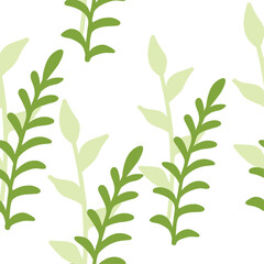 Floral graphic scribble design. Seamless pattern. Abstract minimal flower. Beautiful floral background. Vector art illustration for textile, wallpaper. Hand-drawn with a black brush