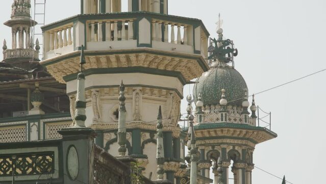 Indian Ismail Habib Sunni mosque in Mumbai's Mohammed Ali Road