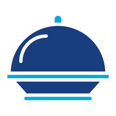 Food Tray icon vector image. Can be used for Bar.