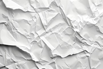 Fototapeta premium Worn wrinkled creative paper texture background concept white street poster