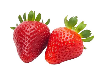 Strawberry isolated on white background