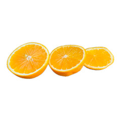 Horizontally cut seasonal juicy Oranges 🍊 