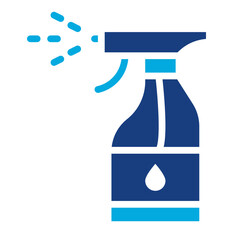 Spray Bottle icon vector image. Can be used for Laundry.