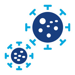 Virus icon vector image. Can be used for Dermatology.