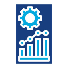 Benchmarking icon vector image. Can be used for Product Management.