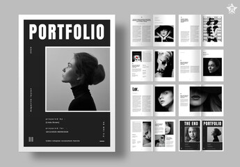Portfolio Magazine Layout