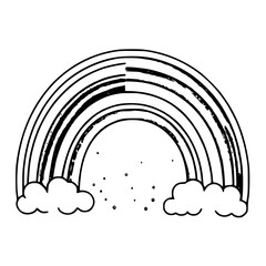 rainbow clipart, rainbow png, rainbow svg, rainbow vector, outline, line art, vector, cloud, illustration, rainbow, sky, art, design, clouds, weather, symbol, icon, nature, water, pattern, sun, rain, 