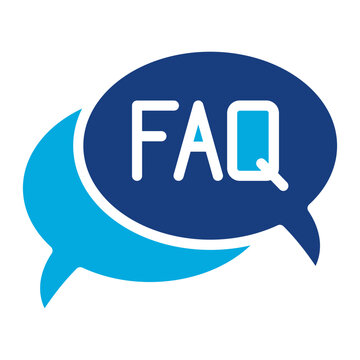 FAQ icon vector image. Can be used for Online Store.