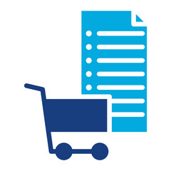 Cart Details icon vector image. Can be used for Ecommerce Store.