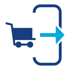 Cart Gateway icon vector image. Can be used for Ecommerce Store.
