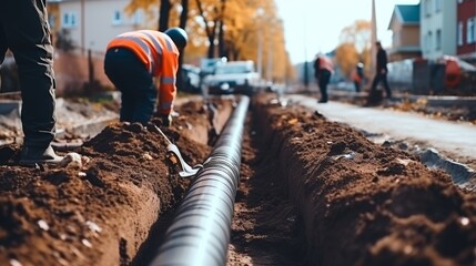 Water Pipe Installation