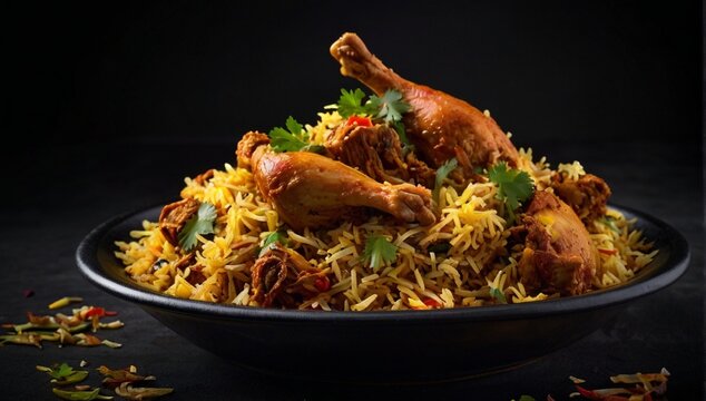_indian_chicken_biryani_Spicy_chicken_biryani_food_phot