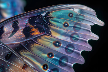 Butterfly Wing Perfection, Holographic Detail and Ethereal Glow