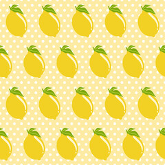 Lemon Seamless Pattern 10