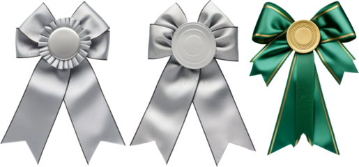 award ribbon isolated on white background