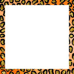 Obraz premium black and yellow border