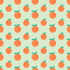 Orange Seamless Pattern 12