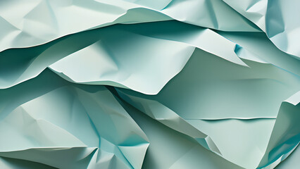 abstract blue crumpled paper texture