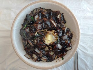 Korean food Jajangmyeon