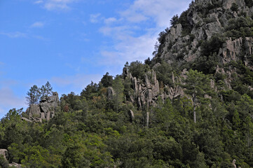Fototapeta premium Paysage en Corse, Korsika