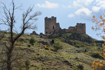 Fototapeta premium RUINAS DEL CASTILLO DE PRADAS. TERUEL. ESPAÑA