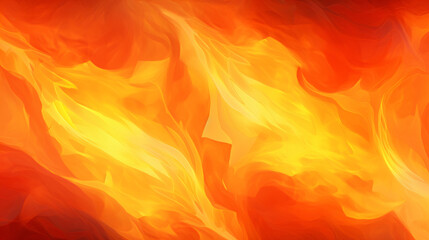 Texture painted fire flames