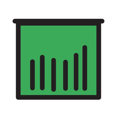 Efficiency Office Optimization Performance Presentation Productivity Filled Outline Icon