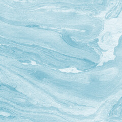 Blue ink marble background