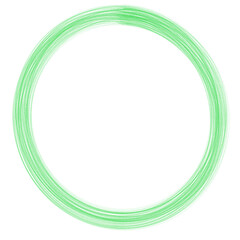 green round frame