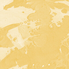 Gold ink marble fluid background
