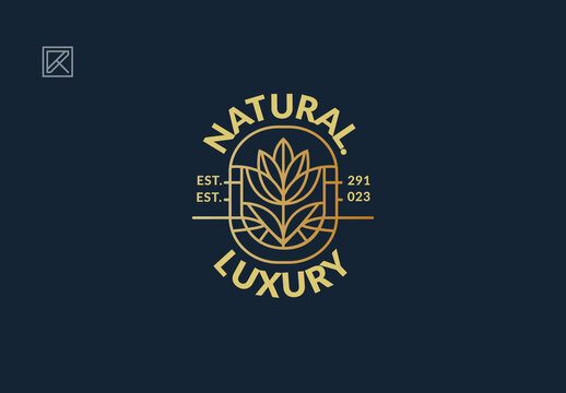 Natural Luxury Logo Design