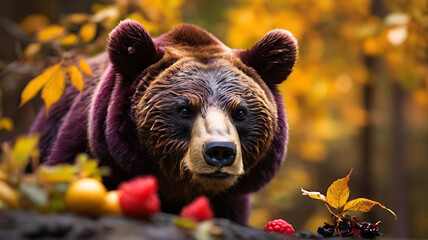 brown bear in the woods