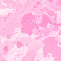 Pink ink marble fluid background